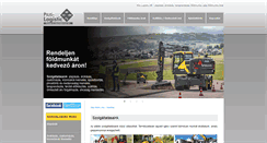 Desktop Screenshot of foldmunkak.eu